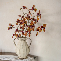 37" RED HAWTHORN BERRY SPRAY