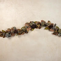 6' GREEN BERRY, GOURD & LOTUS POD GARLAND