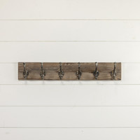 RUSTIC BLACK WALL HOOKS