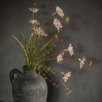 22.5" PINK WILDFLOWER SPRAY