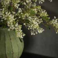 34" WHITE WINTER DAPHNE SPRAY
