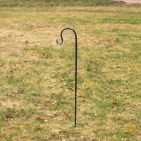 35.5" BLACK GARDEN HOOK