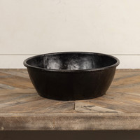 10.5" AGED BLACK BOWL