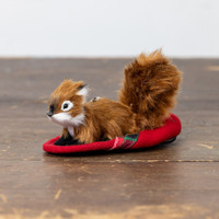 SQUIRREL IN SLIPPER ORNAMENT