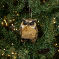 GREAT HORNED OWL ORNAMENT