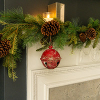 5" RED SLEIGH BELL