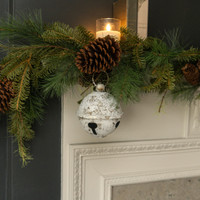 5" WHITE SLEIGH BELL