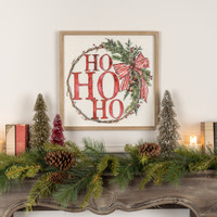 HO HO HO FRAMED PRINT