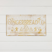 GINGERBREAD BAKING CO. SIGN