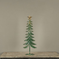 26.5" GREEN METAL TREE
