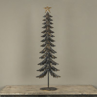 35" BLACK METAL TREE