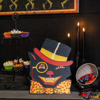 VINTAGE TOP HAT CAT DUMMY BOARD
