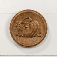 BOUNTIFUL PUMPKIN WALL PLAQUE