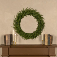 30" SOFT TOUCH NORFOLK PINE WREATH