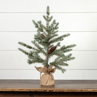 24" KRINGLE PINE W/ PINECONE TREE