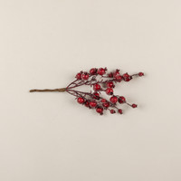 15" FROSTED RED BERRIES PICK