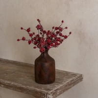 15" FROSTED RED BERRIES PICK