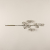 30" SILVER SNOWFLAKE SPRAY
