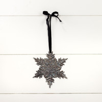 6" NOELLE SNOWFLAKE