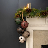 COLORED SLEIGH BELLS CLUSTER