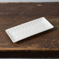 CREAM SWEATER PLATTER