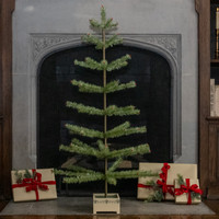 48" GREEN FEATHER TREE