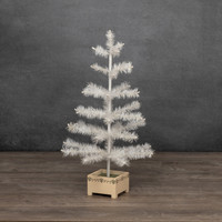 24" IVORY FEATHER TREE