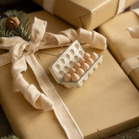 FARMSTAND EGG CARTON ORNAMENT