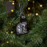 BLACK CAT ORNAMENT