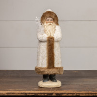 14.5" FURRY WHITE BELSNICKLE