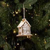 ETHEL'S GINGERBREAD HOUSE ORNAMENT