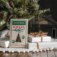 METALLIC GREEN ICICLES