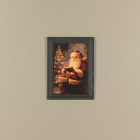 16" x 12" READING SANTA PRINT