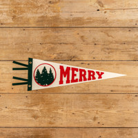 27" MERRY PENNANT