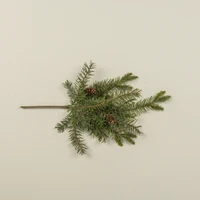 19" DOUGLAS FIR SPRAY W/ PINECONES