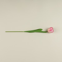 21.5" SOFT TOUCH PINK TULIP STEM