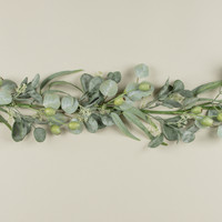6' MIXED EUCALYPTUS POD GARLAND