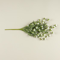 22.5" WHITE PAPER WILDFLOWER BUSH