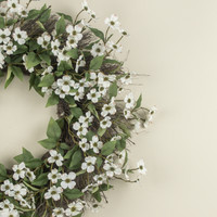24" DOGWOOD WREATH
