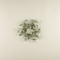15" DOGWOOD CANDLE RING