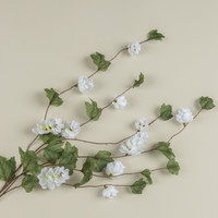 39" WHITE HOPS STEM
