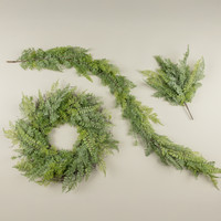 20" SOFT TOUCH MIXED FERN BUSH