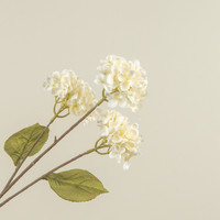 27.5" PALE YELLOW HYDRANGEA STEM