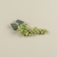 12" GREEN GRAPE CLUSTER
