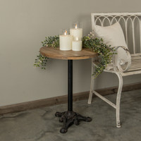 19" PEDESTAL TABLE