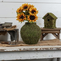 MOSS VASE