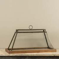 25.5" EDNA GLASS CLOCHE