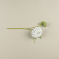 18.25" WHITE SUNFLOWER SPRAY