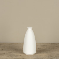 6.75" WHITE BUD VASE