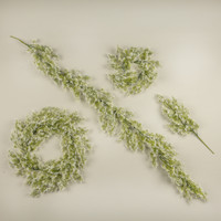 14" WHITE MOUNTAIN MINT CANDLE RING